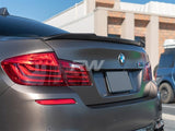 Rw Carbon BMW F10 CS Style Carbon Fiber Trunk Spoiler