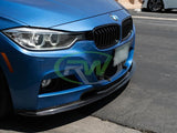 RW Carbon BMW F30 F31 Varis Style Carbon Fiber Front Lip