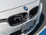 RW Carbon BMW F30/F31 Double Slat Carbon Fiber Grilles