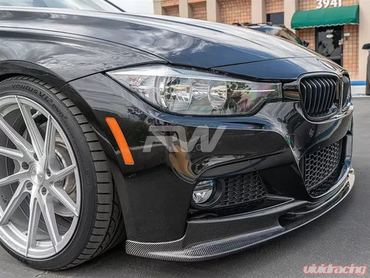 RW Carbon 3D Style Carbon Fiber Front Lip BMW F30 | F31 2012-2018