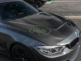 RW Carbon BMW F30/F32 GTS Style Carbon Fiber Hood