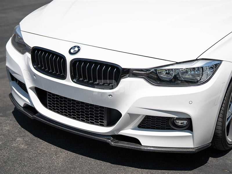 RW Carbon BMW F30 F31 R Style Carbon Fiber Front Lip