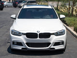 RW Carbon BMW F30 F31 R Style Carbon Fiber Front Lip