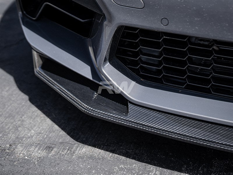 Rw Carbon BMW F90 M5 LCI GTS Style Carbon Fiber Front Lip