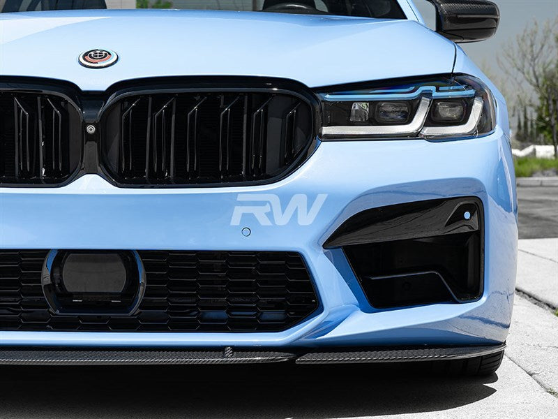 Rw Carbon BMW F90 M5 LCI S-Style Carbon Fiber Front Lip