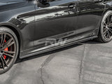 Rw Carbon BMW G30 F90 RWS Carbon Fiber Side Skirt Extensions