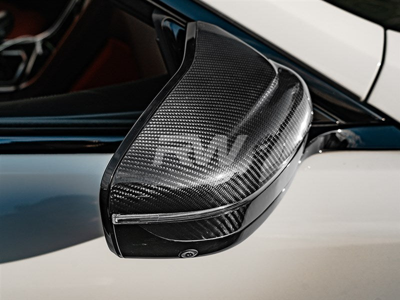 RW Carbon BMW M5 M8 M850i Carbon Fiber Mirror Caps – Vehicle