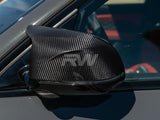 Rw Carbon BMW X3M X4M X5M X6M CF Mirror Cap Replacements