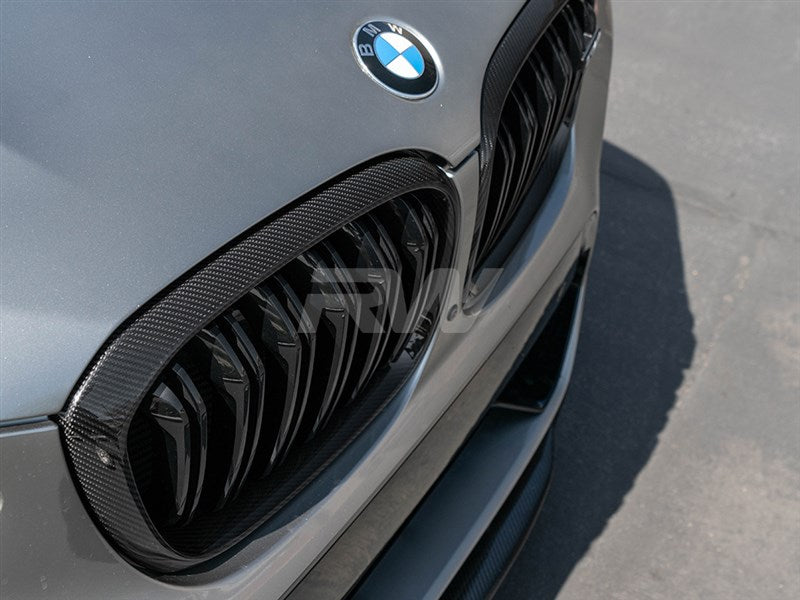 RW Carbon BMW F97 X3M F98 X4M Carbon Fiber Grille Surrounds