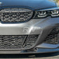 Rw Carbon BMW G20 3D Style Carbon Fiber Front Lip Spoiler