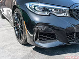 RW Carbon Fiber Front Bumper Grille Trims BMW G20 M340i 2019-2022