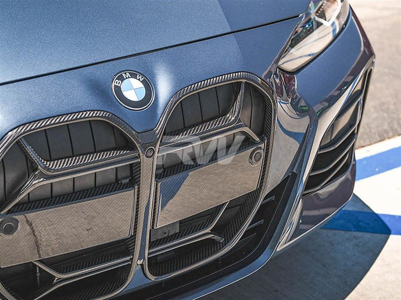 Rw Carbon BMW G22 G23 4-Series CSL Style Carbon Fiber Grille