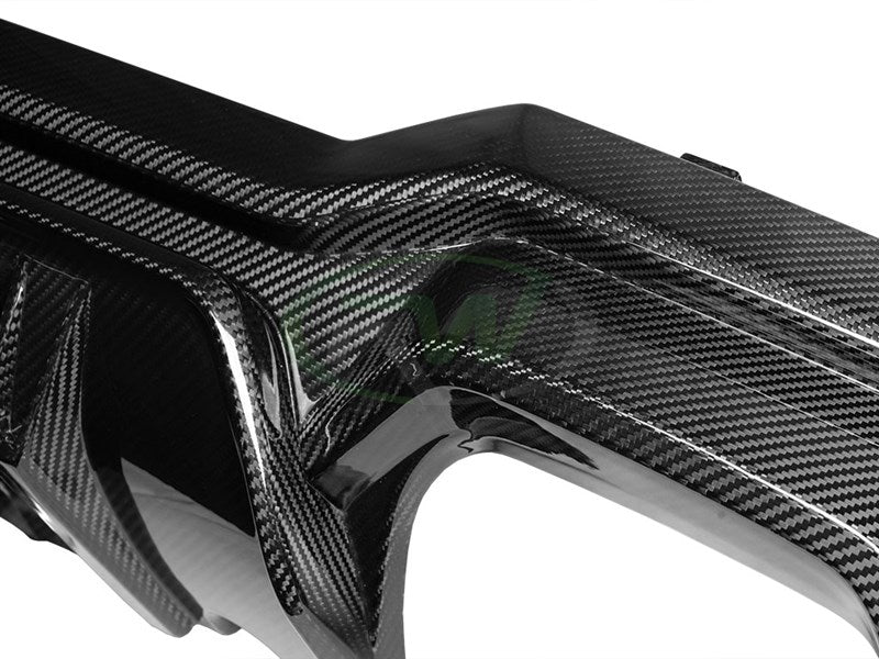 RW Carbon BMW G22 G23 4-Series SQ Carbon Fiber Diffuser