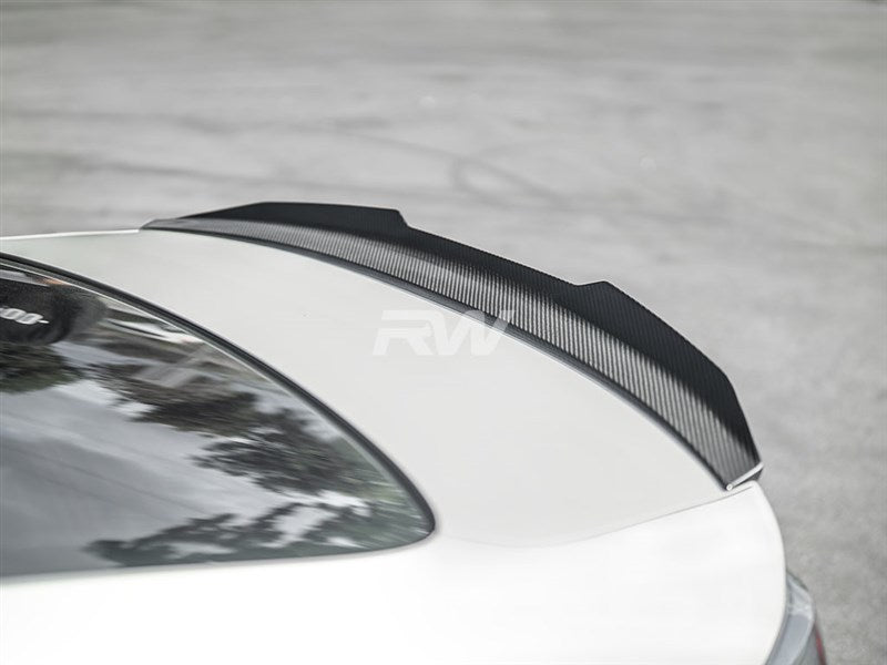 RW Carbon BMW G22/G82 GTX Carbon Fiber Trunk Spoiler