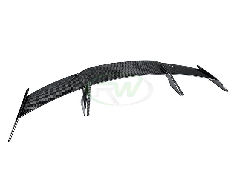 RW Carbon BMW M Style Carbon Fiber Rear Wing