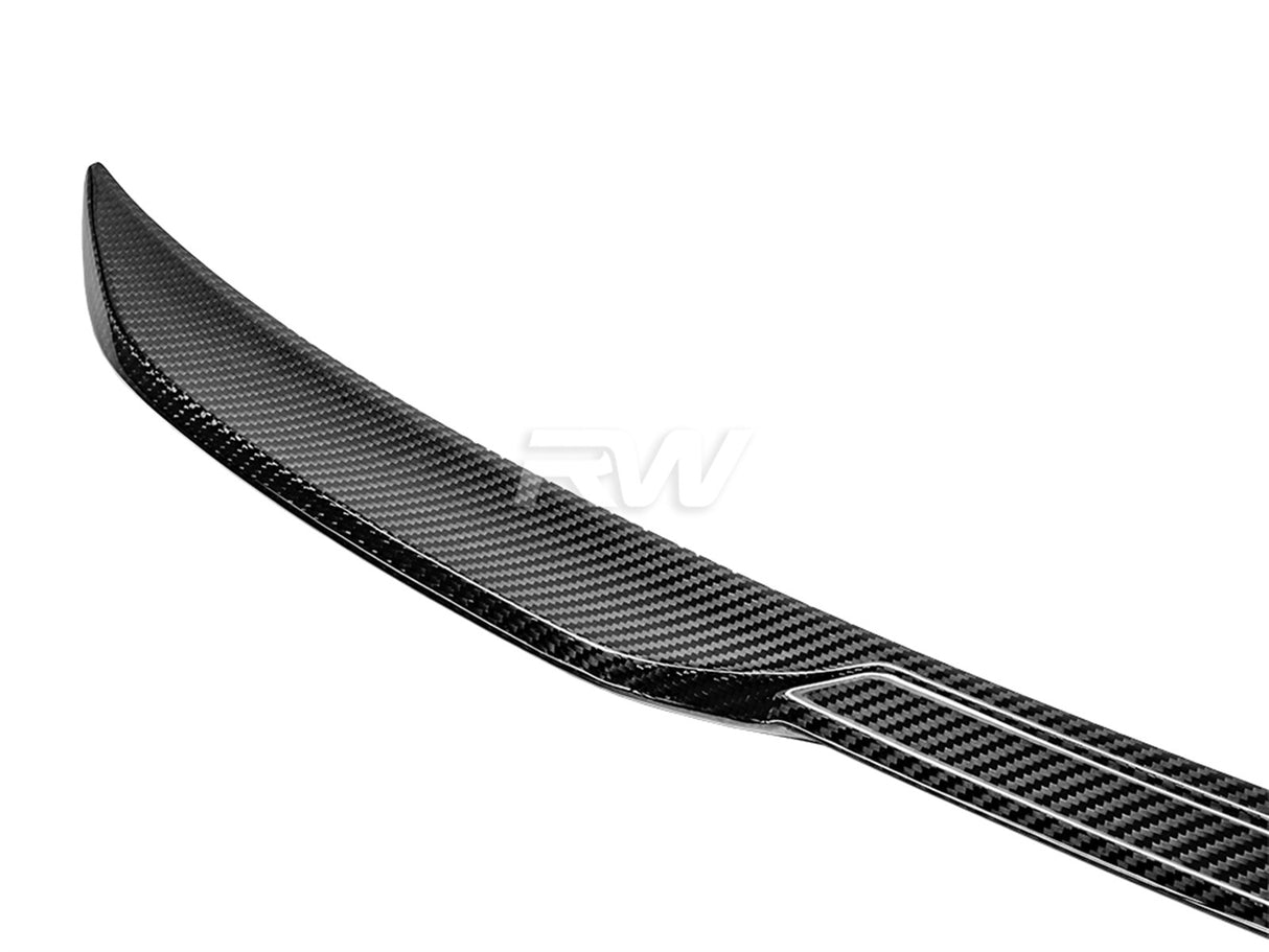 RW Carbon BMW G22 G82 DTM Carbon Fiber Trunk Spoiler