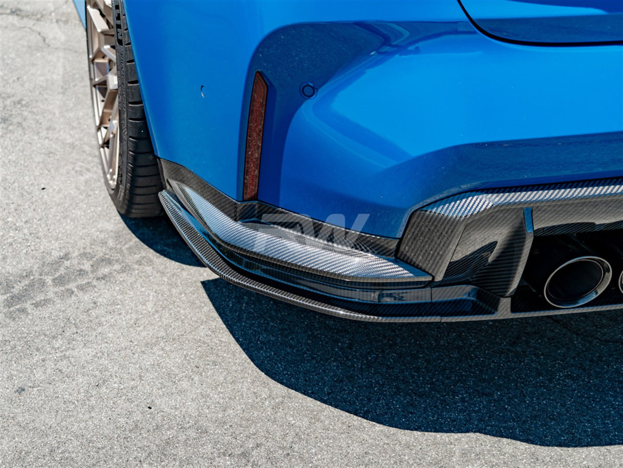 RW Carbon BMW G82/G83 M4 OEM Style Carbon Fiber Diffuser Sides