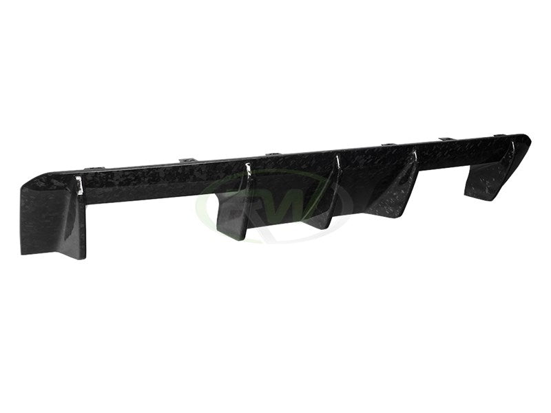 RW Carbon BMW G8X M3/M4 OEM Style Forged Carbon Diffuser