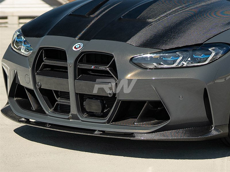 RW Carbon BMW G8X M3/M4 3D Style Carbon Fiber Front Lip