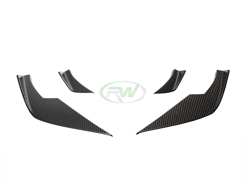 RW Carbon BMW G8X M3 M4 DTM Carbon Fiber Canards