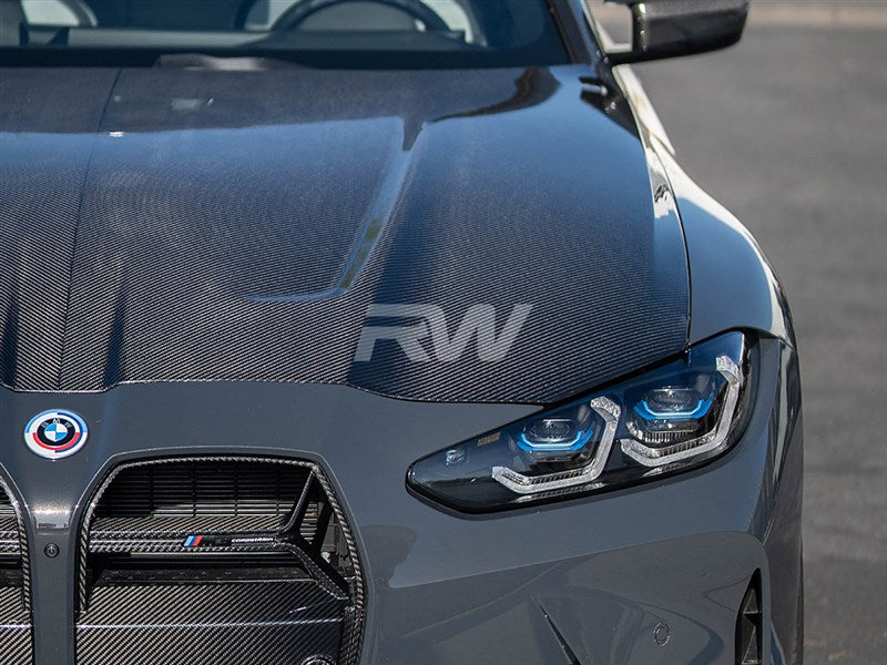RW Carbon BMW G8X M3/M4 Carbon Fiber CS Style Hood