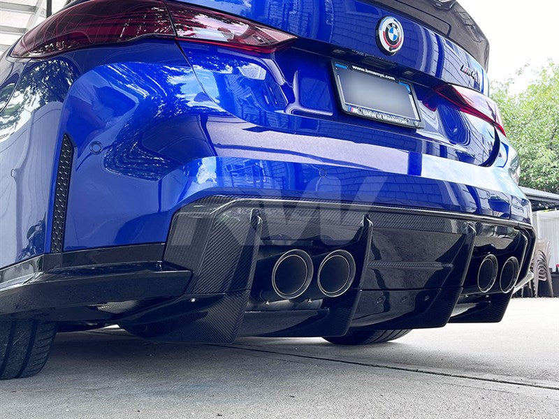RW Carbon BMW G82 G83 M4 Carbon Fiber GTX Diffuser+Undertray