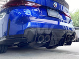 RW Carbon BMW G82 G83 M4 Carbon Fiber GTX Diffuser+Undertray