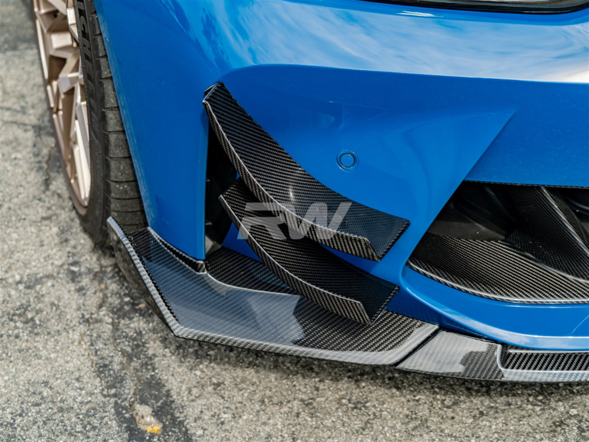 RW Carbon BMW G8X M3/M4 GT4 Style CF Canards