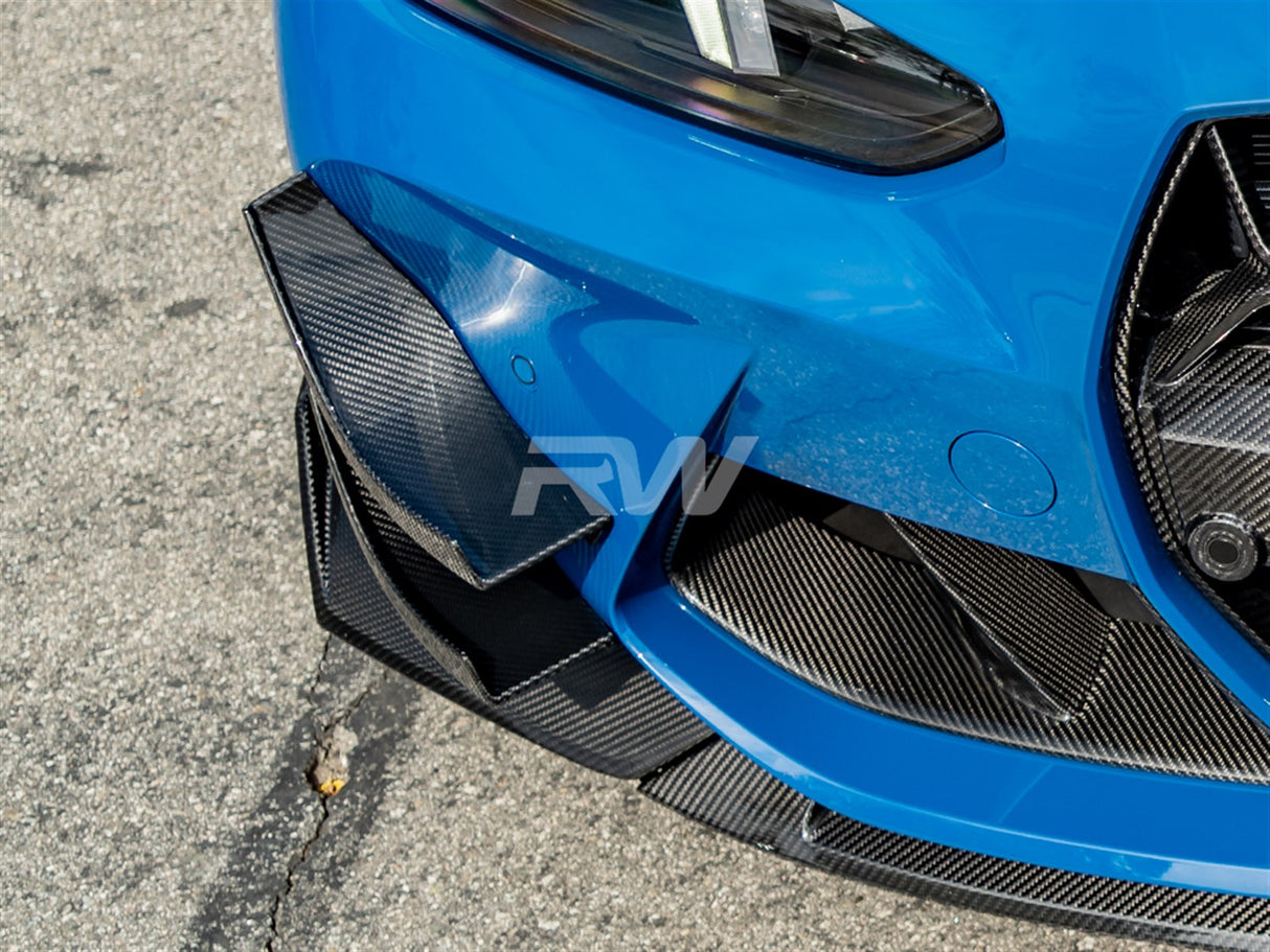 RW Carbon BMW G8X M3/M4 GT4 Style CF Canards