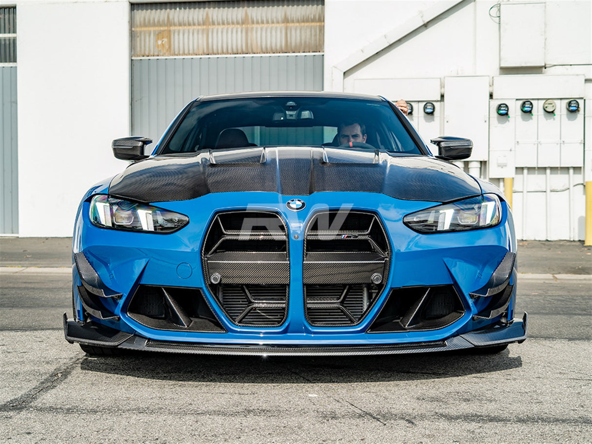 RW Carbon BMW G8X M3/M4 GT4 Style CF Canards