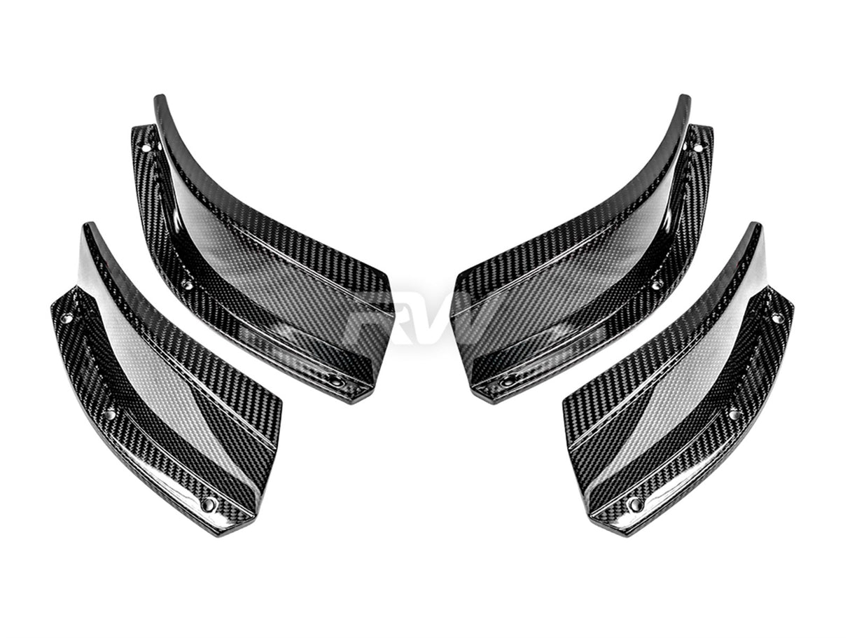 RW Carbon BMW G8X M3/M4 GT4 Style CF Canards