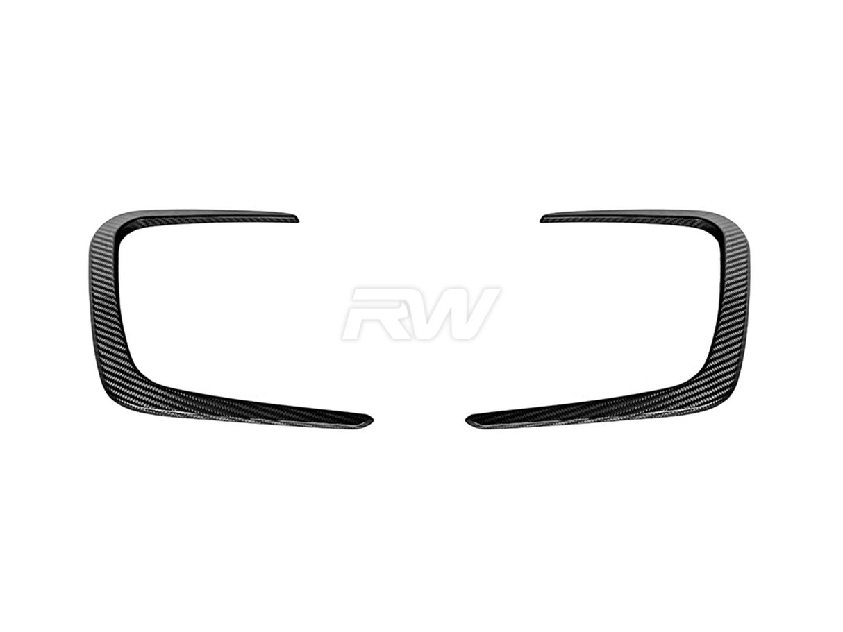 RW Carbon BMW G8x M3 M4 Carbon Fiber Hood Vent Trims