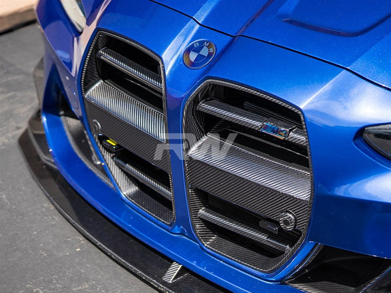 RW Carbon BMW G8X M3/M4 DTM Carbon Fiber Grilles