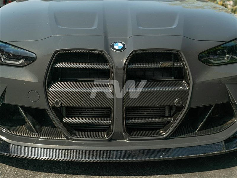 RW Carbon BMW G8X M3/M4 DTM Carbon Fiber Grilles