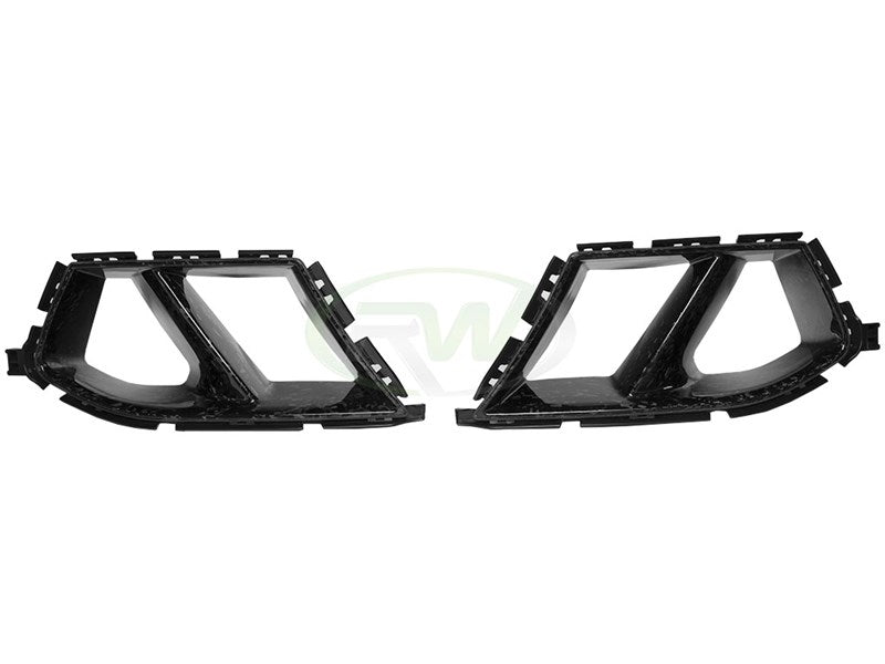 RW Carbon BMW G8X M3/M4 Forged Carbon Brake Duct Trims