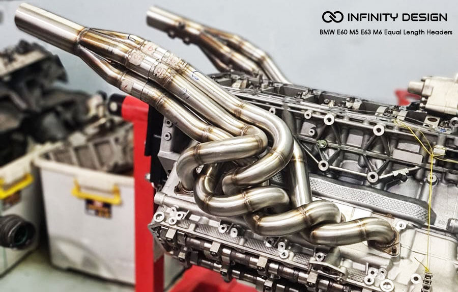 Infinity Design BMW S85 E63 M6 Equal Length Headers