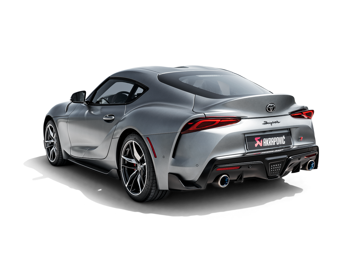 Akrapovic Slip-On Exhaust for Toyota Supra A90