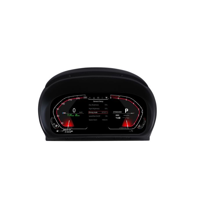 Xtrons 10” Digital Gauge Cluster Upgrade For BMW 3 Series E90 E91 E92 E93 2005-2012