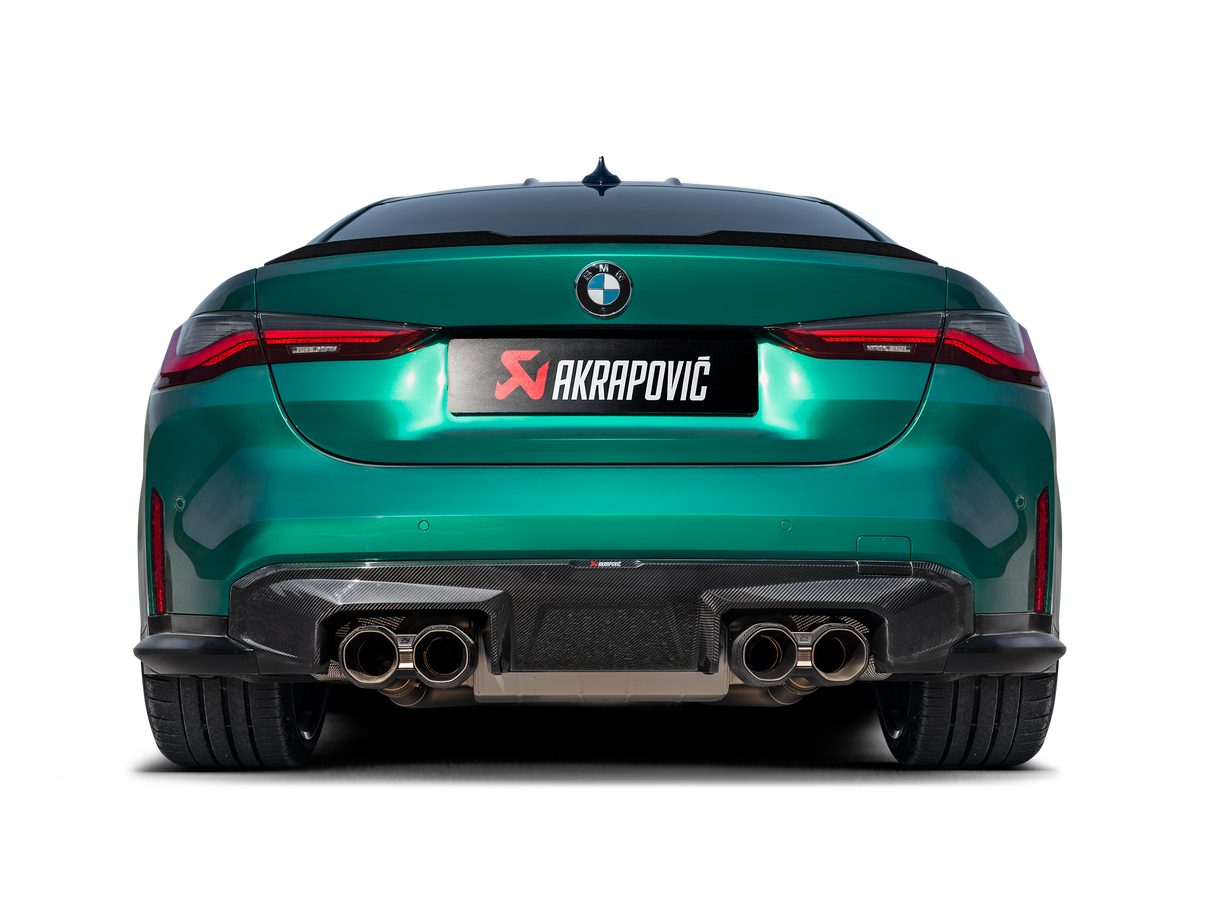 Akrapovic Slip-On Titanium exhaust for BMW M3/M4 (G80, G81, G82)