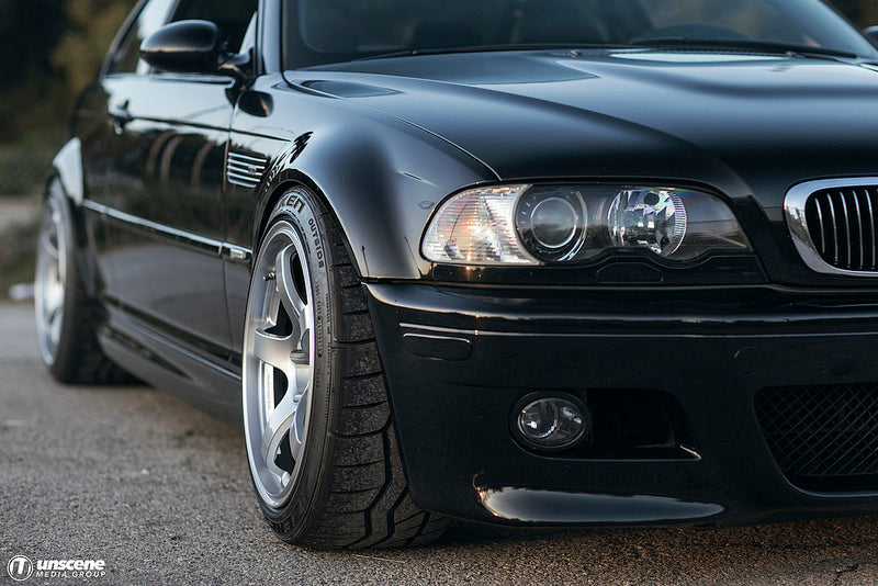 IND Painted Front Reflector Set for BMW M3 E46