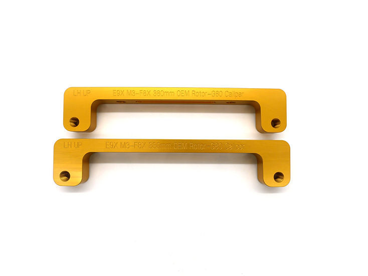 SLG E9X M3 Big Brake Adapter Kit