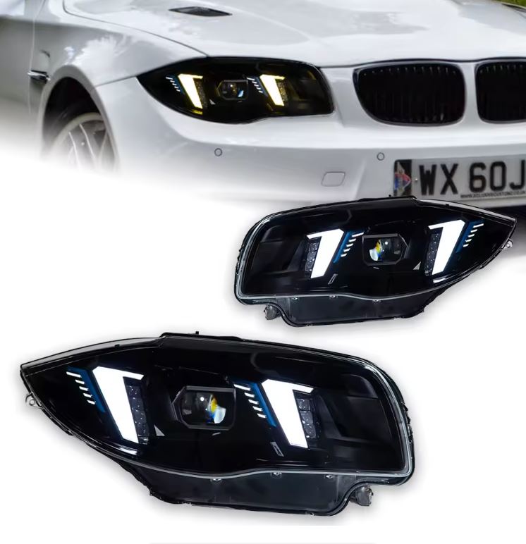 BMW E82 1 Series / 1M G8X LCI-Style Headlights – Vehicle Virals Store