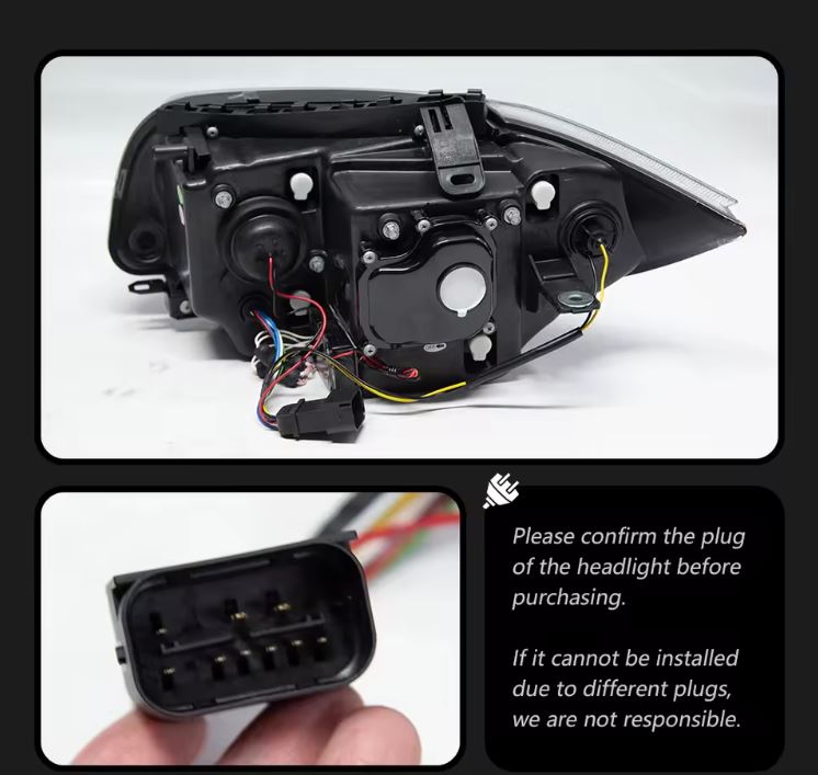 BMW E82 1 Series / 1M OE Xenon Style Headlights