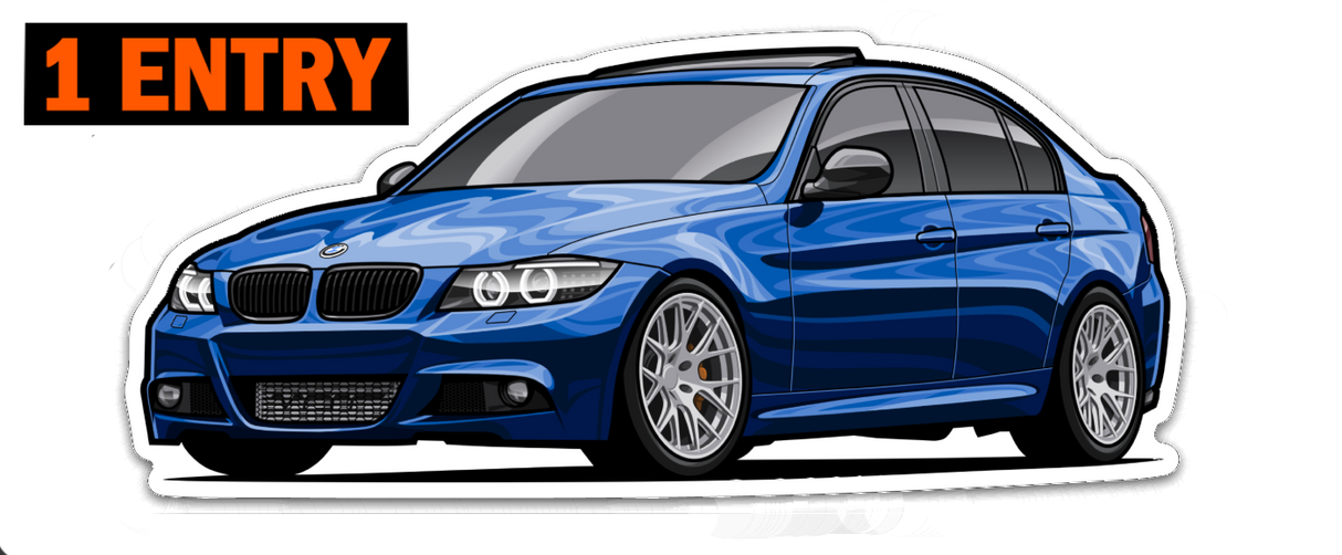 E90 335i Graphic Sticker
