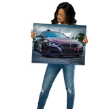 F30 335i Widebody Aggressive Wall Art Matte Paper Poster