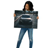 F30 335i Widebody Menacing Wall Art Matte Paper Poster