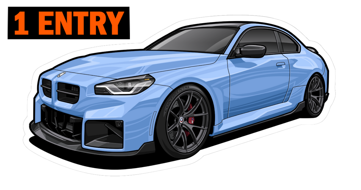 G87 M2 Graphic Sticker