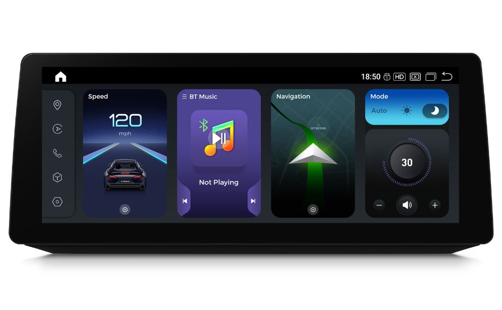 Xtrons Q Series 12.3" Head Unit Display Upgrade For BMW X5/X6 X5M/X6M F15/F16 F85/F86 2017-2019 (NBT EVO) | 8GB RAM & 128GB ROM