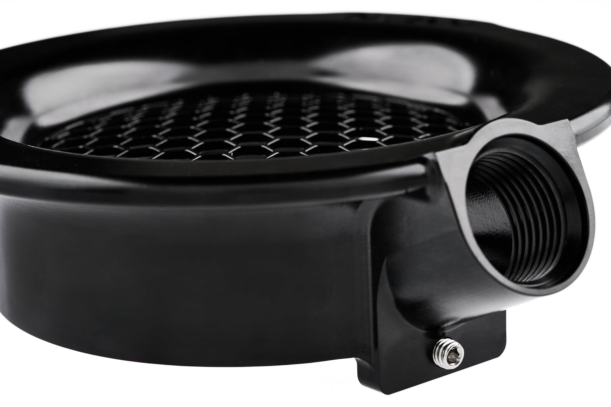 NRW 4" Single Turbo Velocity Stack with 1/8" NPT and 12AN Intake Port