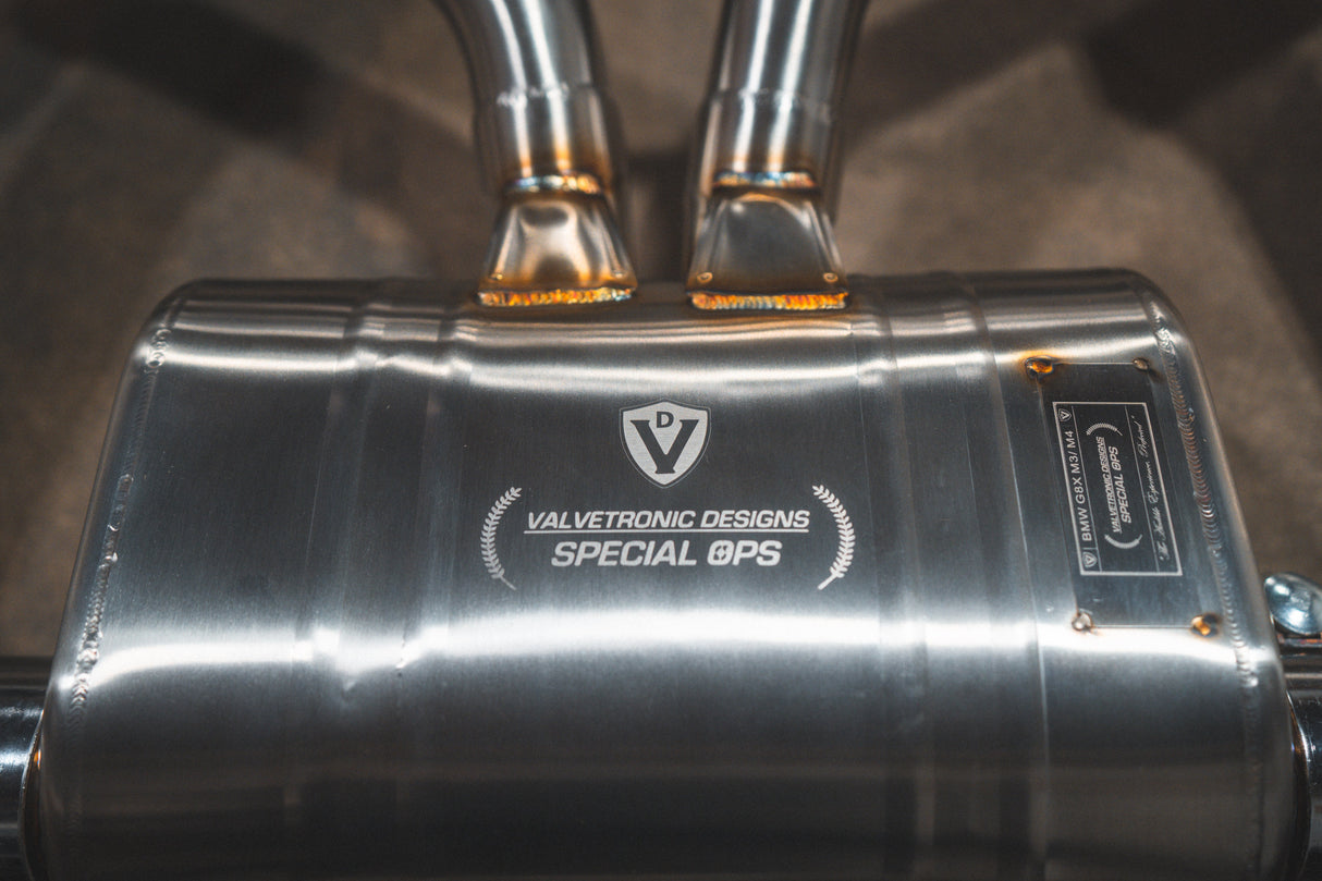 Valvetronic Designs BMW G8X M3 / M4 Valved Sport Exhaust System